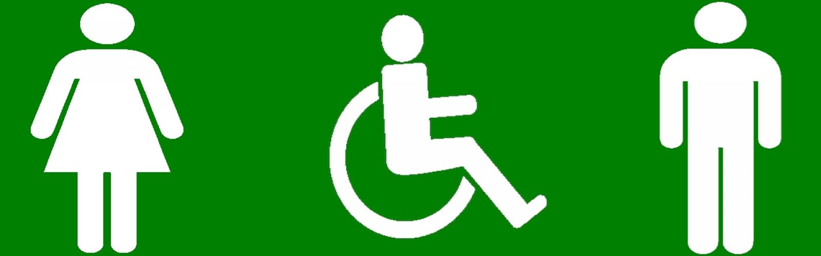 pictogram rolstoeltoegankelijk toilet