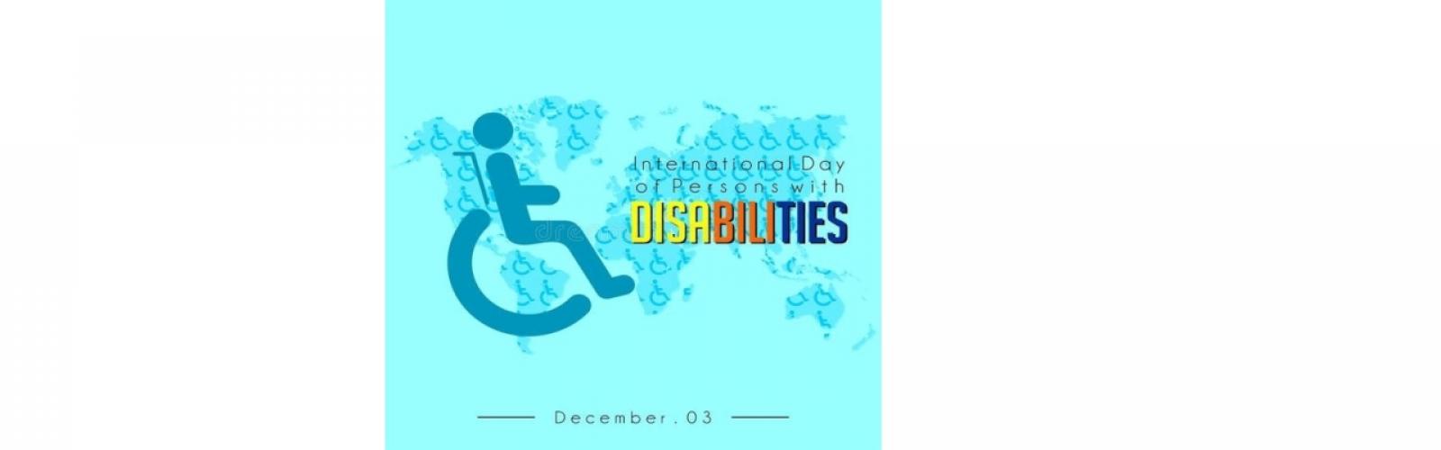 Logo Internationale dag voor personen met een handicap