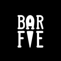 Logo Bar Fie, zwart met witte letters